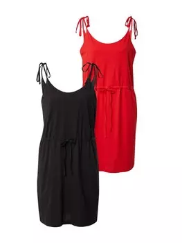 Платье из джерси ONLY Dress MAY, цвет red/black