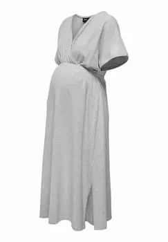 Платье из джерси ONLY MATERNITY, серый