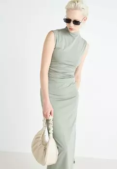 Платье из джерси PALOMA DRESS Abercrombie & Fitch, зеленый