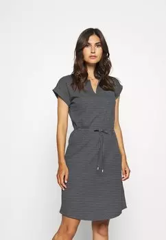 Платье из джерси Part Two, темно-синий