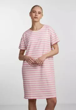 Платье из джерси Pieces, белый