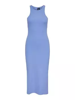 Платье из джерси PIECES Dress RUKA, светло-синий
