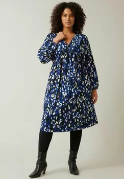 Платье из джерси PRINT Evans, синий