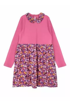 Платье из джерси PRINT FREIZEIT LANGARM NKFODNIA Name it, цвет pink