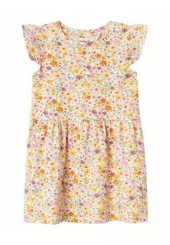 Платье из джерси PRINT Name it, белый