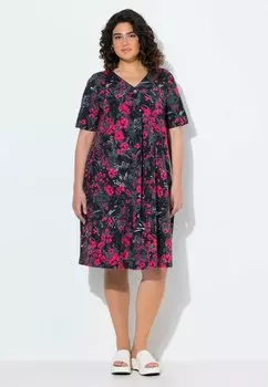 Платье из джерси PRINT Ulla Popken, серый