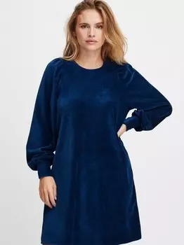 Платье из джерси pzcamilia Pulz Jeans, синий