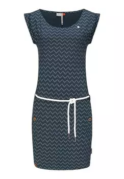 Платье из джерси Ragwear, синий меланж