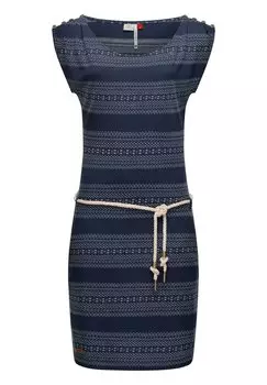 Платье из джерси Ragwear, темно-синий