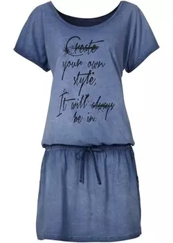 Платье из джерси Rainbow, синий