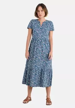 Платье из джерси RAINETTE Seasalt Cornwall, цвет Teal Screenprint Daisy Marine