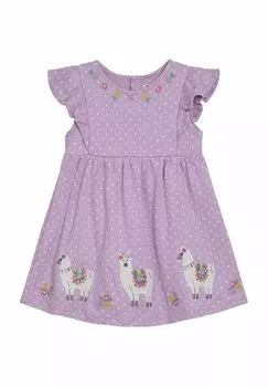Платье из джерси REGULAR FIT - APPLIQU SUMMER JoJo Maman Bb, сиреневый