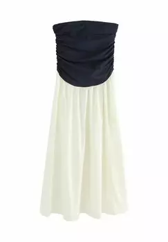 Платье из джерси REGULAR FIT-BANDEAU Next, синий