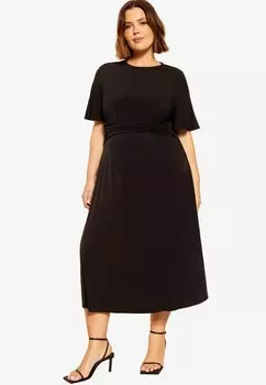 Платье из джерси REGULAR FIT Curves Like These, черный