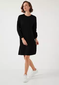 Платье из джерси REGULAR FIT LELA, черный
