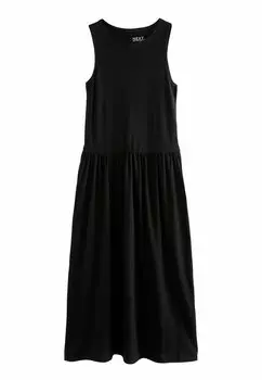 Платье из джерси REGULAR FIT - Maxi dress Next, черный