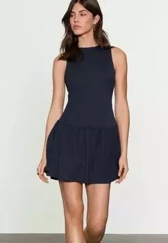 Платье из джерси REGULAR FIT - SLEEVELESS DROP WAIST Next, синий