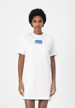 Платье из джерси REGULAR TEE DRESS Karl Lagerfeld Jeans, белый