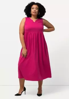 Платье из джерси RMELLOS . Ulla Popken, розовый