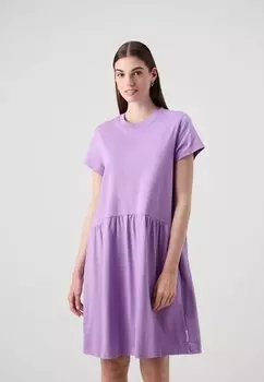 Платье из джерси Roundneck Volant Marc O'Polo DENIM, распускающийся колокольчик