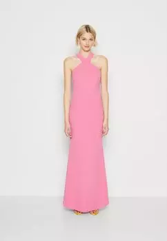 Платье из джерси розового цвета WAL G
