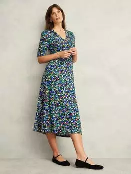 Платье из джерси с цветочным узором coralie Hobbs, разноцветный