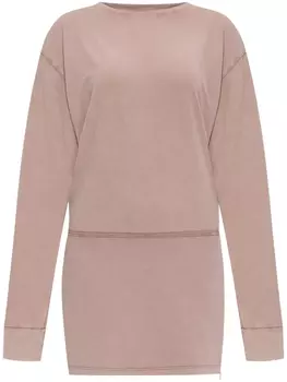 Платье из джерси с длинными рукавами DSQUARED2, розовый