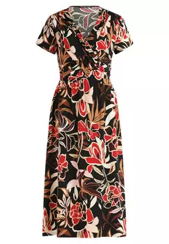 Платье из джерси с короткими рукавами Betty Barclay, черный