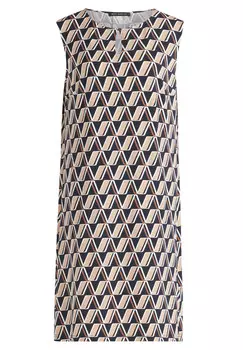 Платье из джерси с принтом Betty Barclay, синий