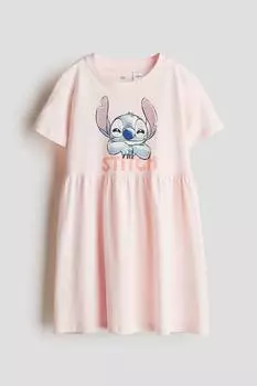 Платье из джерси с принтом H&M, мультиколор