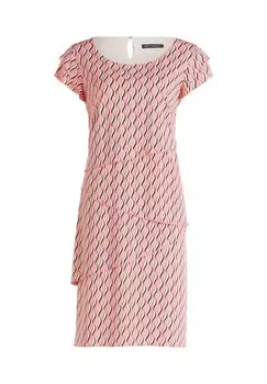 Платье из джерси с ярусами BETTY BARCLAY, цвет Rose/cream