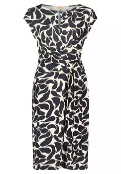 Платье из джерси с рюшами Cartoon, белый