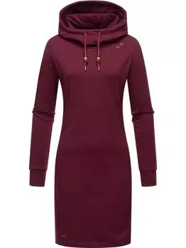 Платье из джерси саберен Ragwear, бордовый