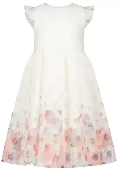 Платье из джерси SALT AND PEPPER с великолепными цветами и горошками, кремовый