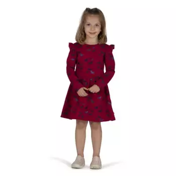 Платье из джерси SALT AND PEPPER «AOP Glitter Horse» с блестящим принтом в виде лошади, фиолетовый