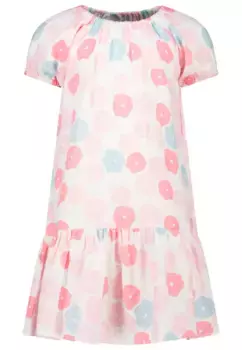 Платье из джерси SALT AND PEPPER с цветочным принтом по всей поверхности, белый