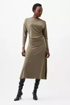 Платье из джерси Самира French Connection, зеленый