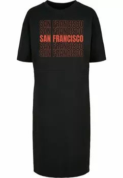 Платье из джерси SAN FRANCISCO Merchcode, черный