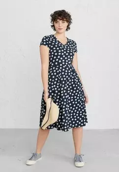 Платье из джерси Seasalt Cornwall, темно-синий