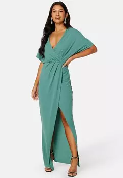 Платье из джерси Selena Bubbleroom, зеленый