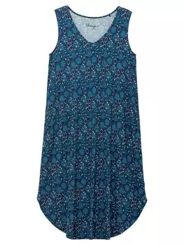 Платье из джерси SHEEGO Dress, цвет marine blue/azure/light blue