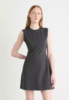 Платье из джерси Shift dress Calvin Klein Jeans, черный