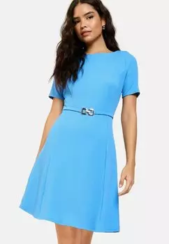 Платье из джерси SHORT SLEEVE TEXTURED BUCKLE Friends Like These, синий