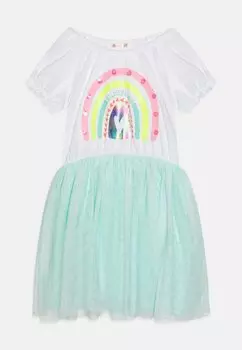 Платье из джерси Short Sleeved Dress Billieblush, белый