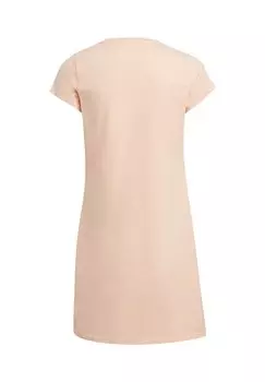 Платье из джерси Skater Dress adidas Originals, дымчатый коралловый/белый