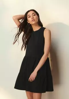 Платье из джерси Sleevless Regular Fit Next, черное