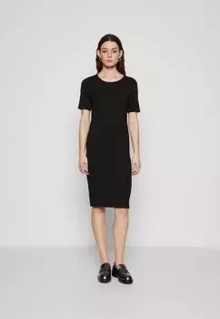 Платье из джерси SLFSHELLY Selected Femme, черный