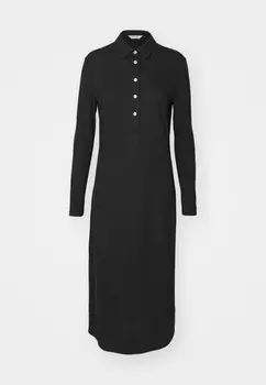 Платье из джерси SLIM DRESS GANT, черный