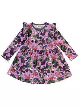 Платье из джерси Smfolk, сиреневый