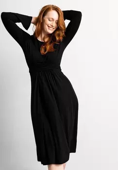 Платье из джерси SMILLAA Les Lunes, черный